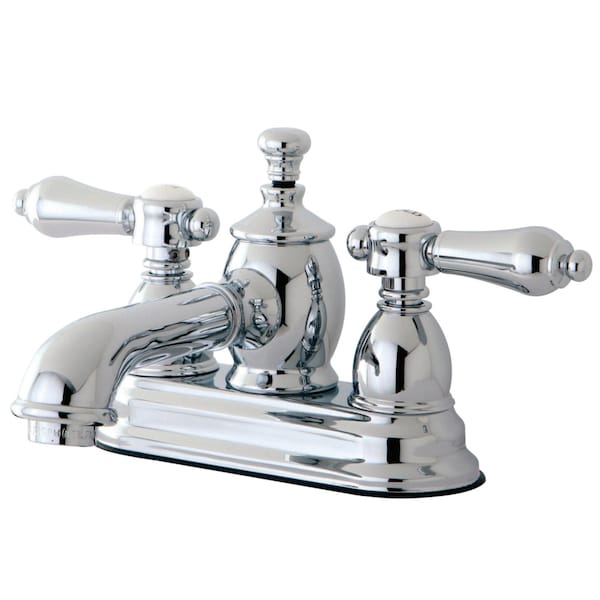 KS7001BAL 4" Centerset Bathroom Faucet, Polished Chrome